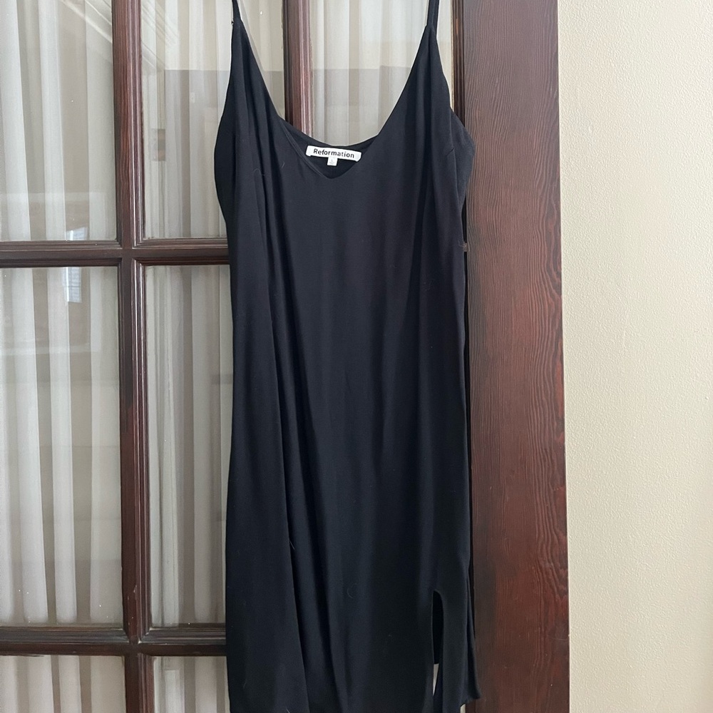 EUC Marlowe Mini Dress with Slit and Zipper